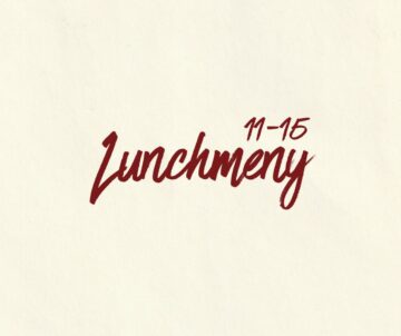 Lunchmeny
